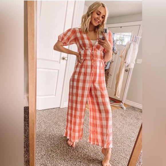 ASOS Pants - ASOS  Checkered Jumpsuit
